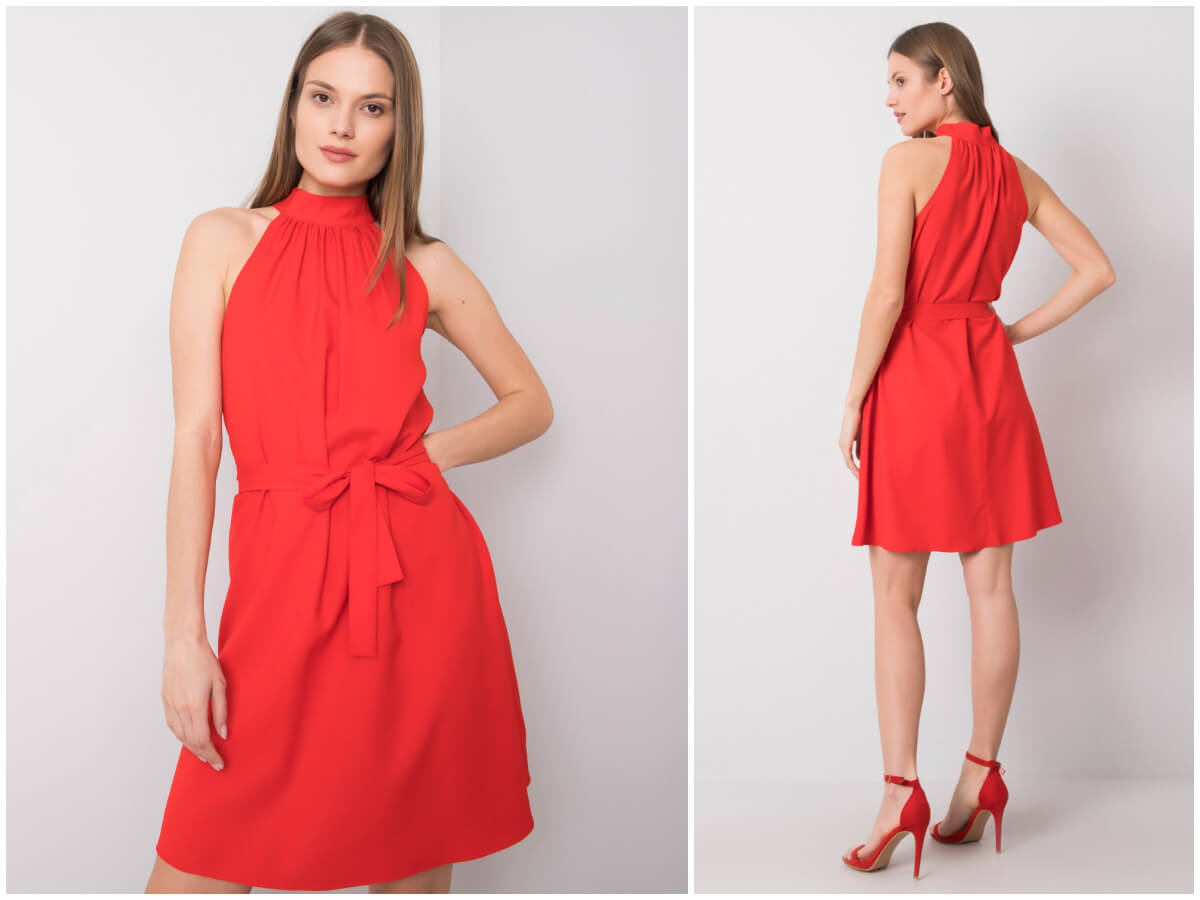 czerwone sukienki na walentynki w sklepie ebutik.pl