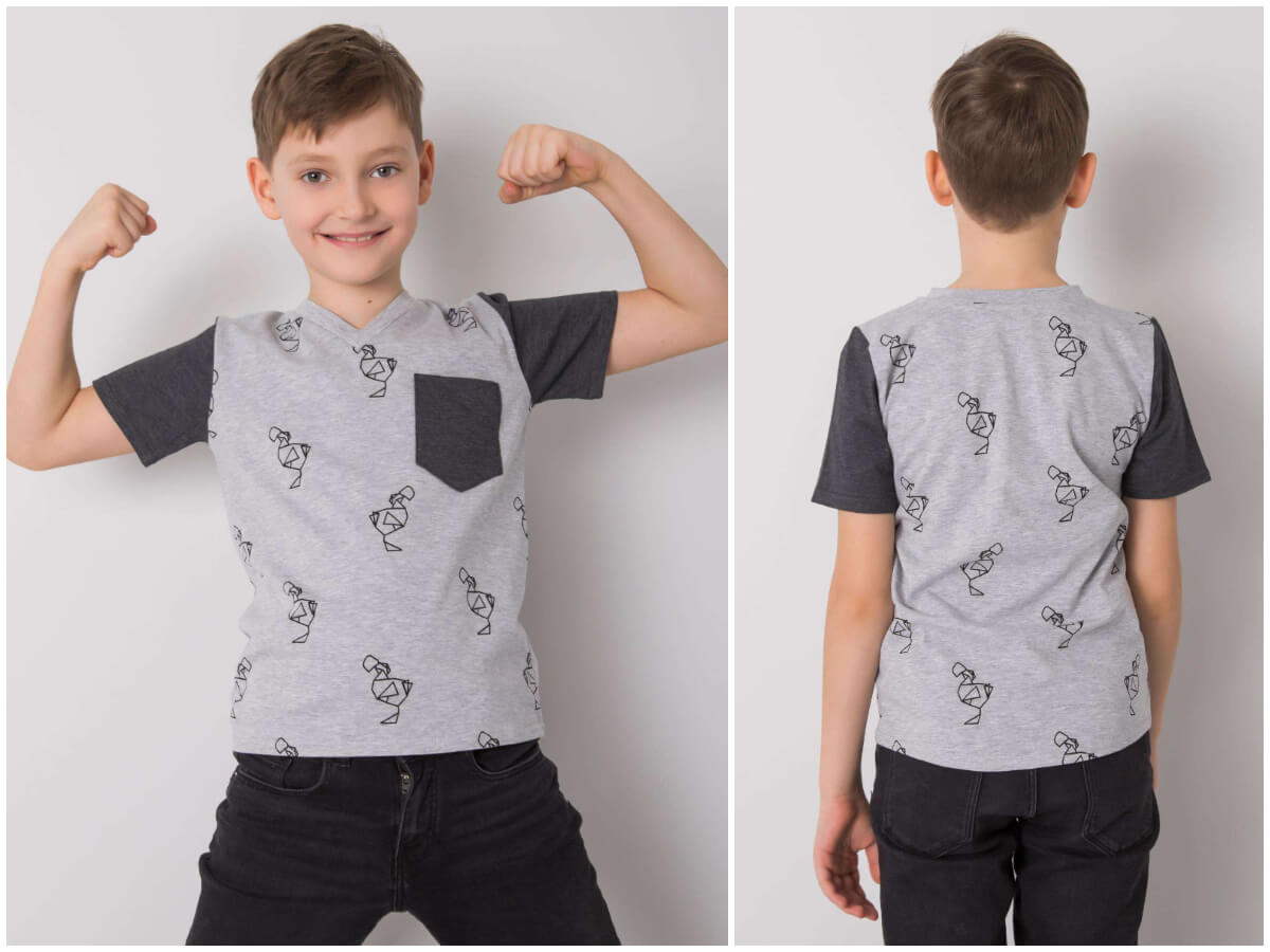 t-shirt z nadrukiem dla chłopca marki dodo kids to część linii ubrań dla dzieci w sklepie ebutik.pl