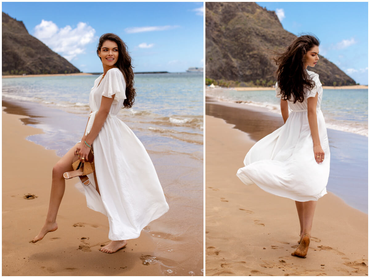 Biała sukienka maxi na lato – jak ją stylizować?