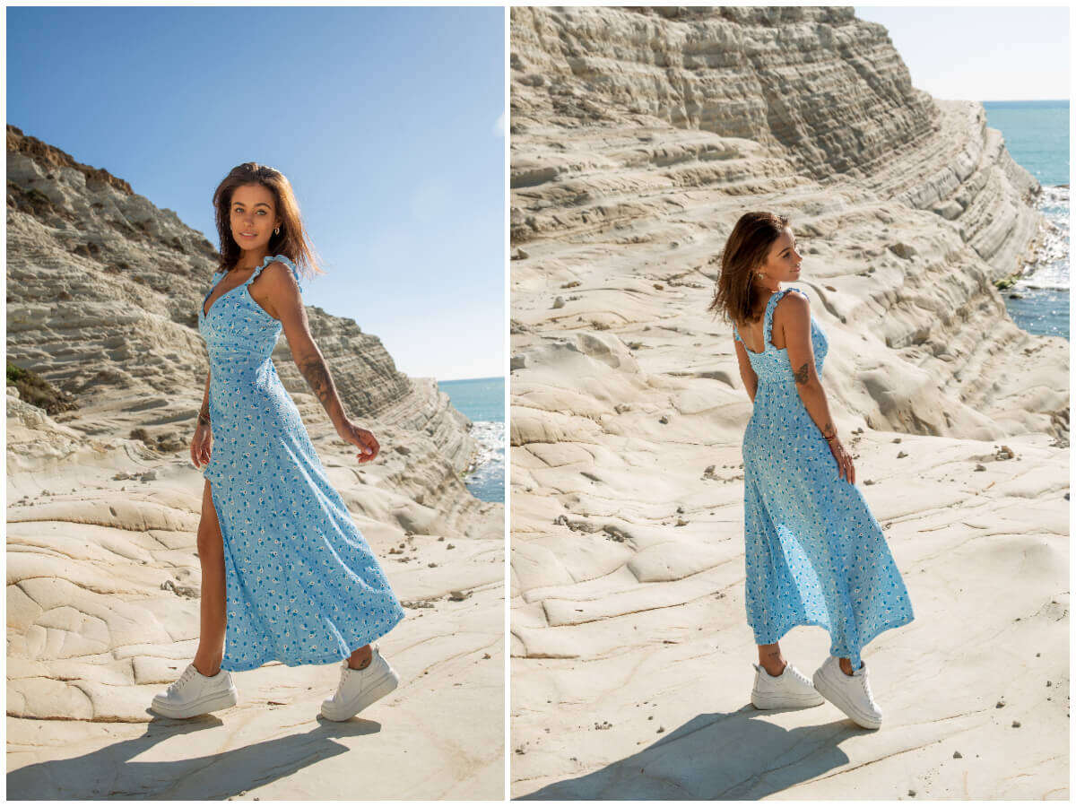 Sukienka maxi z printem – tak zrobisz wrażenie wiosennymi stylizacjami!