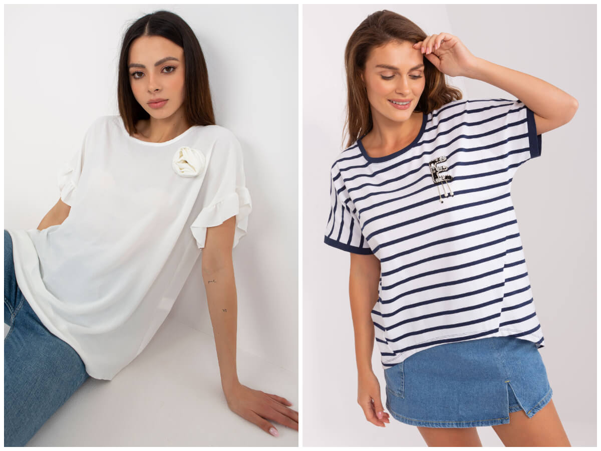 Bluzki oversize w stylizacjach – jak je nosić i do czego?
