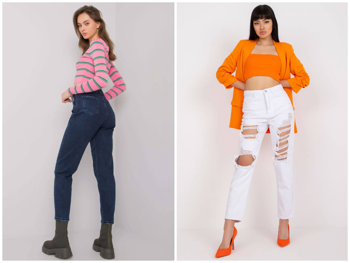 Sprawdź jeansy damskie z najnowszej kolekcji wiosennej.