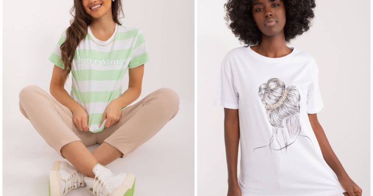 T shirt damski – odkryj unikalne modele do wiosennych stylizacji!
