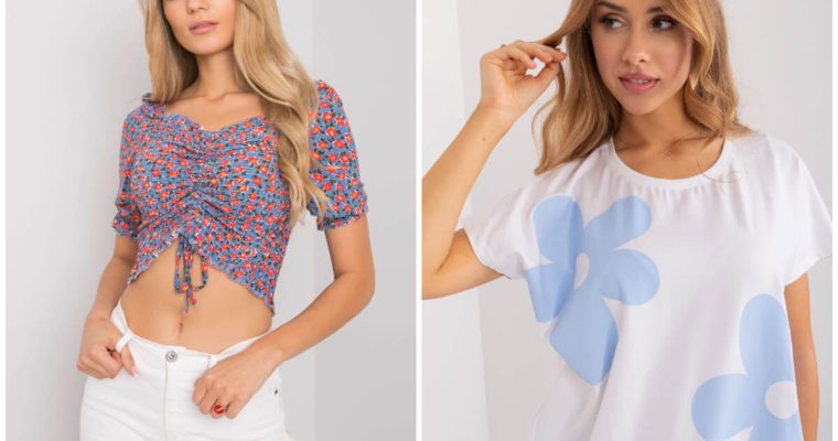 Modna bluzeczka damska na lato – sprawdź wybór modnych fasonów